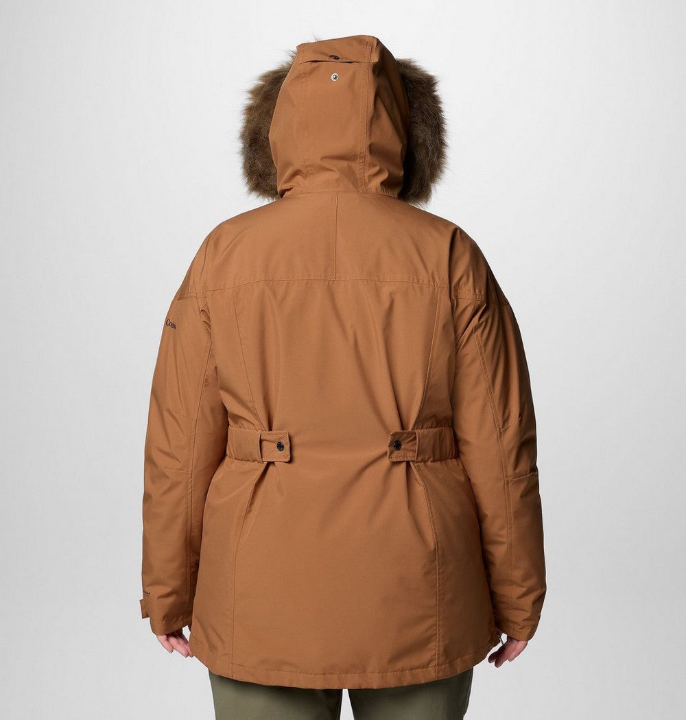 Women's Plus 3-In-1 Hooded Winter Jacket - Green