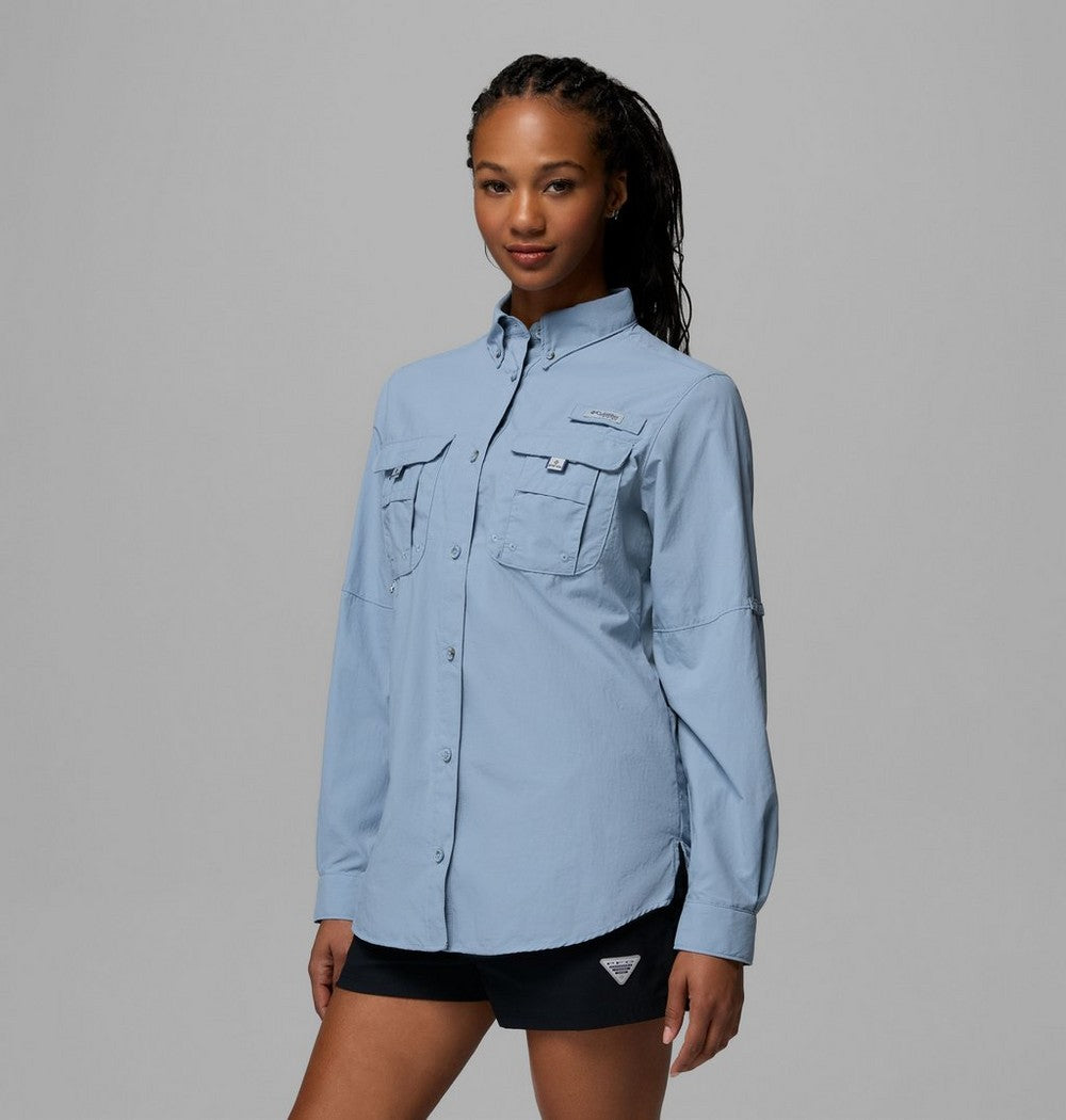 Women's Long Sleeve Fishing Shirt - Pink