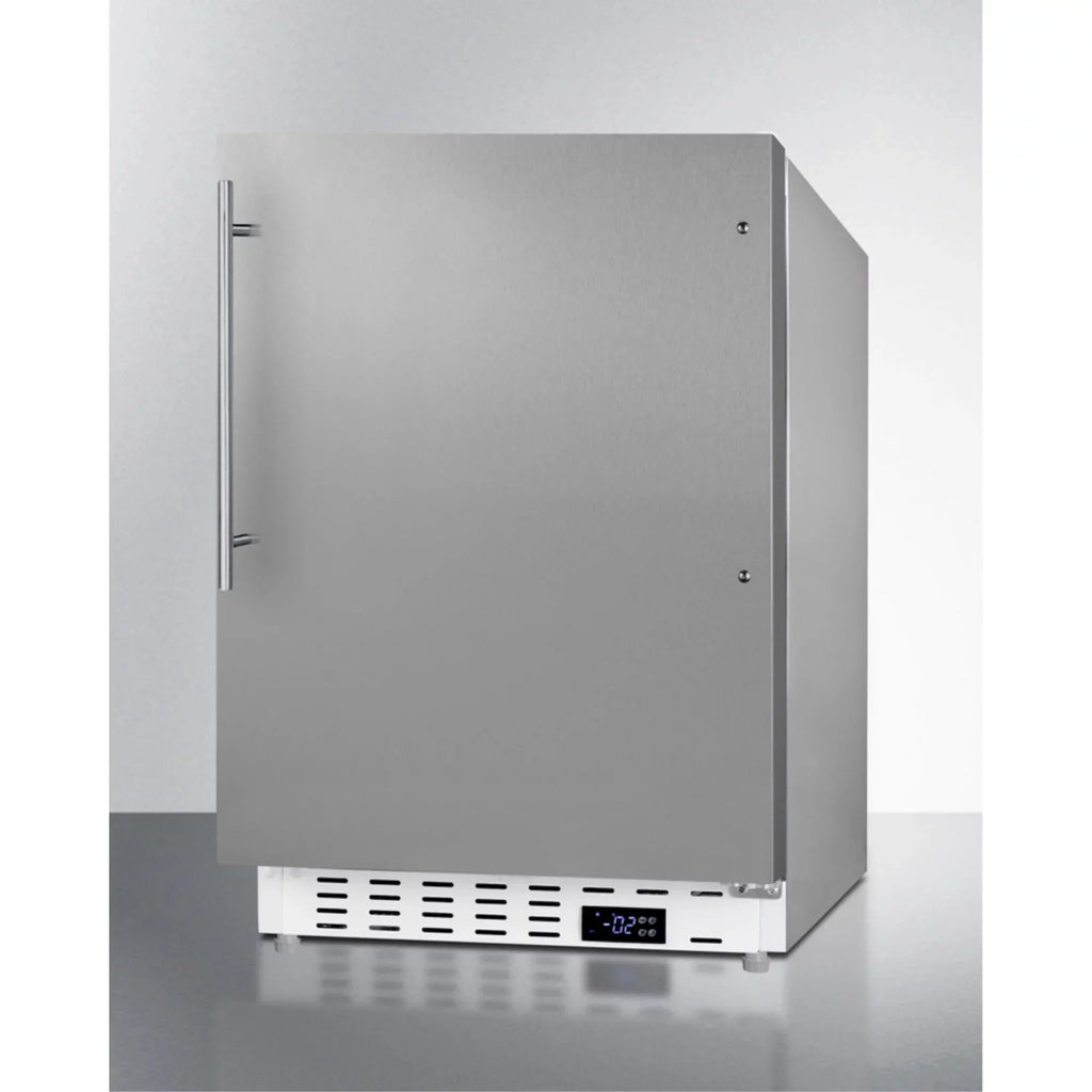 Summit Appliance All-Freezer, Stainless Steel, 32 x 19.88 x 22.5 in - ALFZ36CSSHV