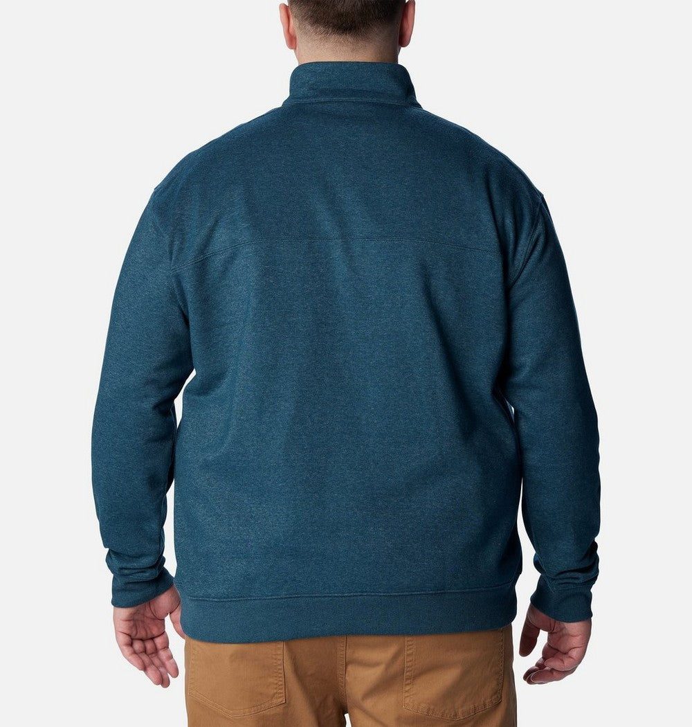 Men's Big Half-Zip Fleece Pullover - Blue