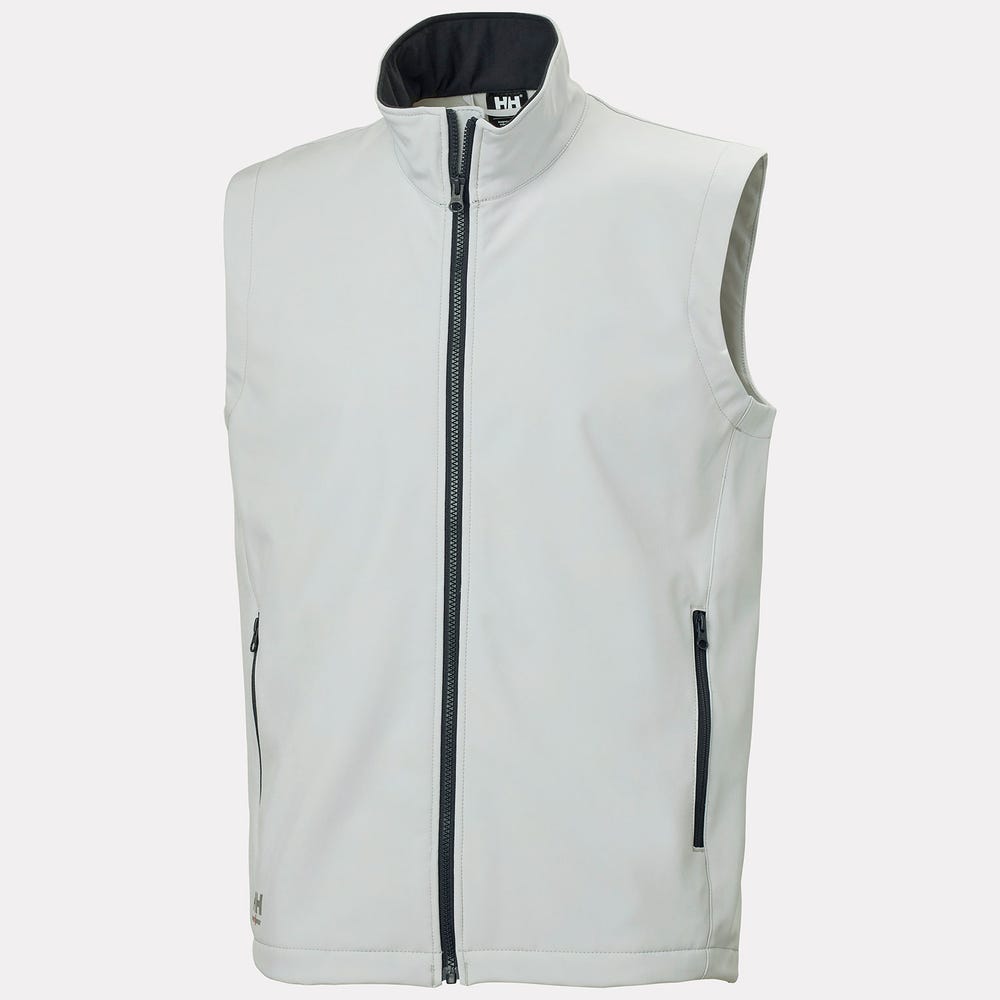 Men's Water-Resistant Softshell Work Vest