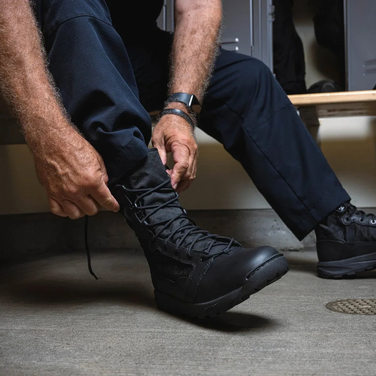 Men's 8-Inch Waterproof Tactical Boot - Black