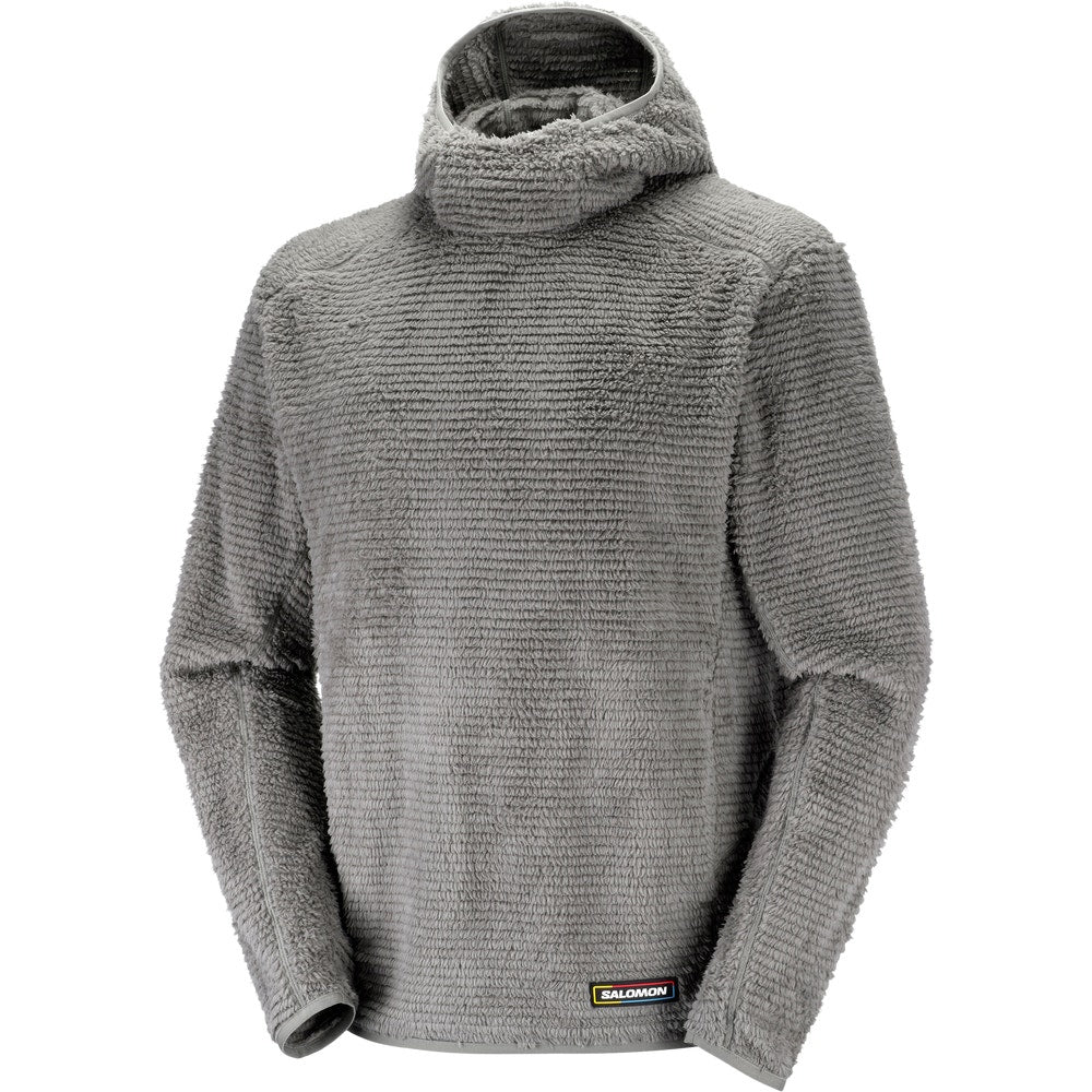 Men's Insulated Fleece Hoodie - Gray