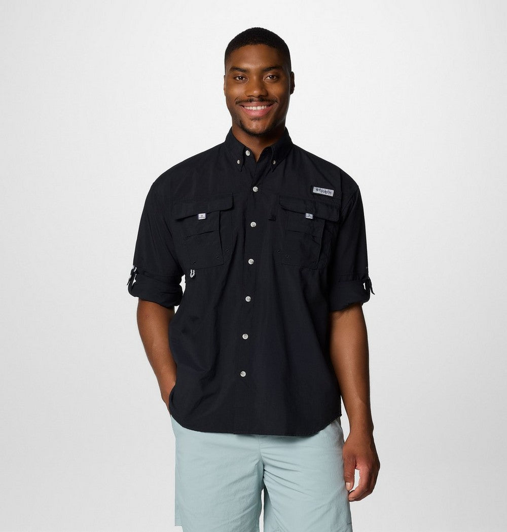 Men's Tall Long-Sleeve Vented Fishing Shirt - Gray