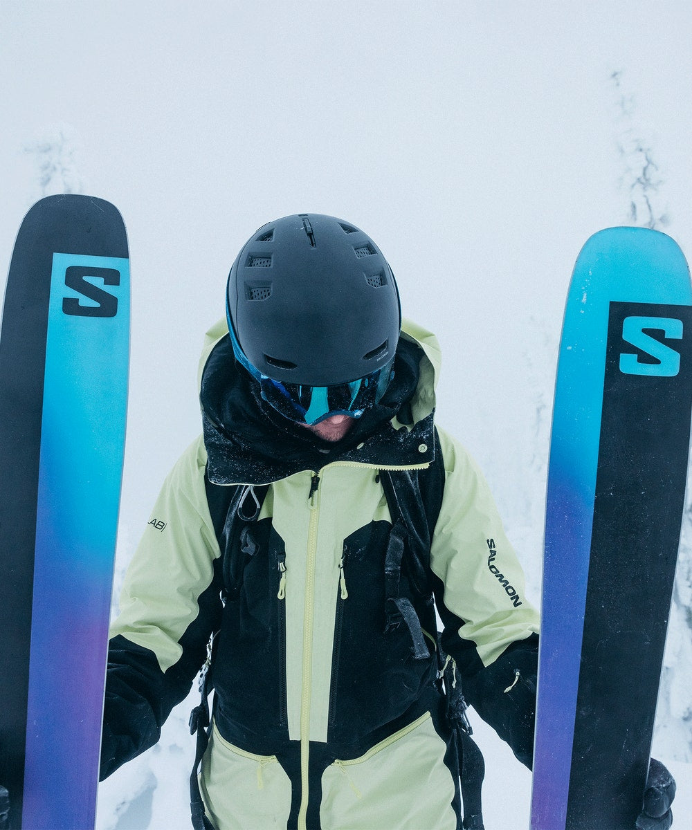 Unisex Ski And Snowboard Helmet - Black