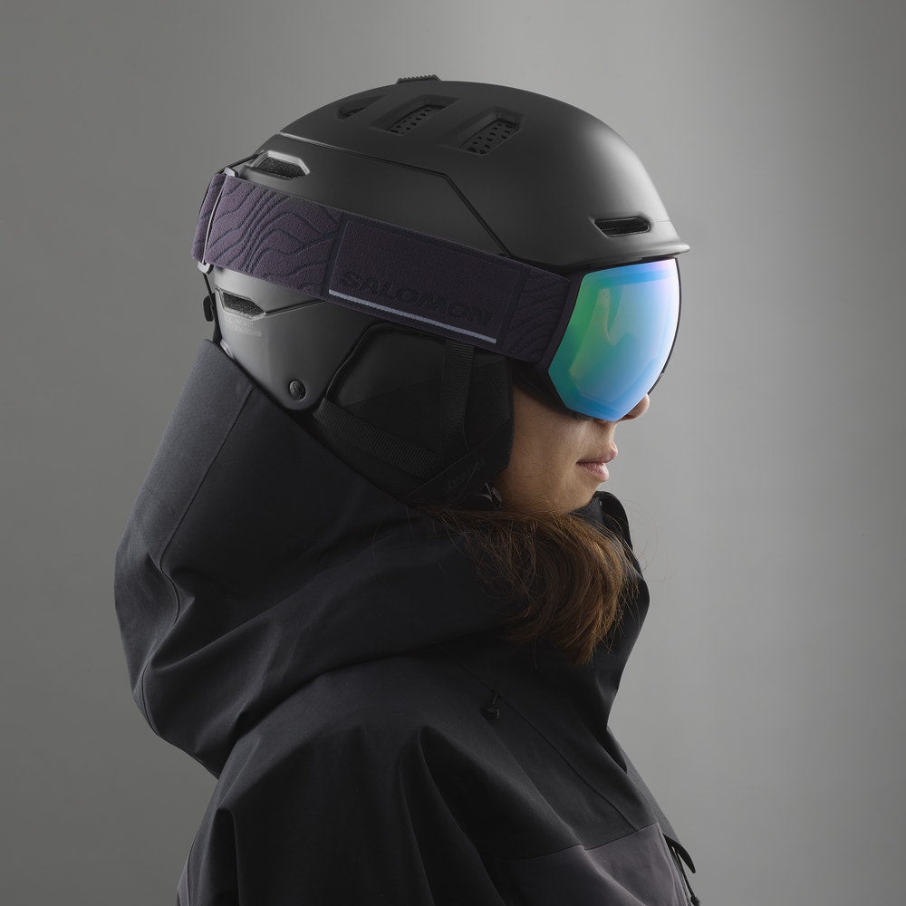 Unisex Ski And Snowboard Helmet - Black