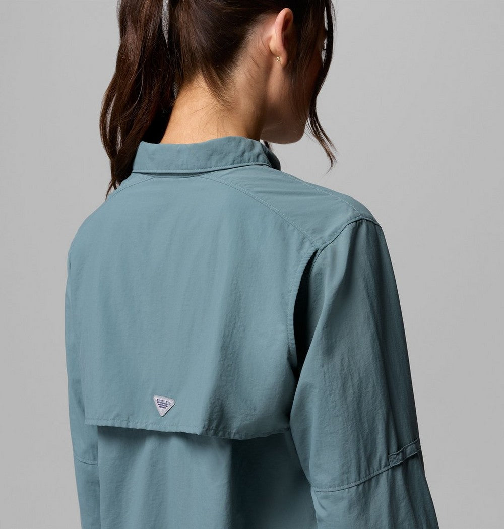 Women's Long Sleeve Fishing Shirt - Pink