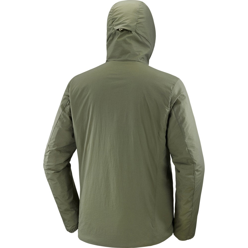 Men's Insulated Hooded Jacket - Gray