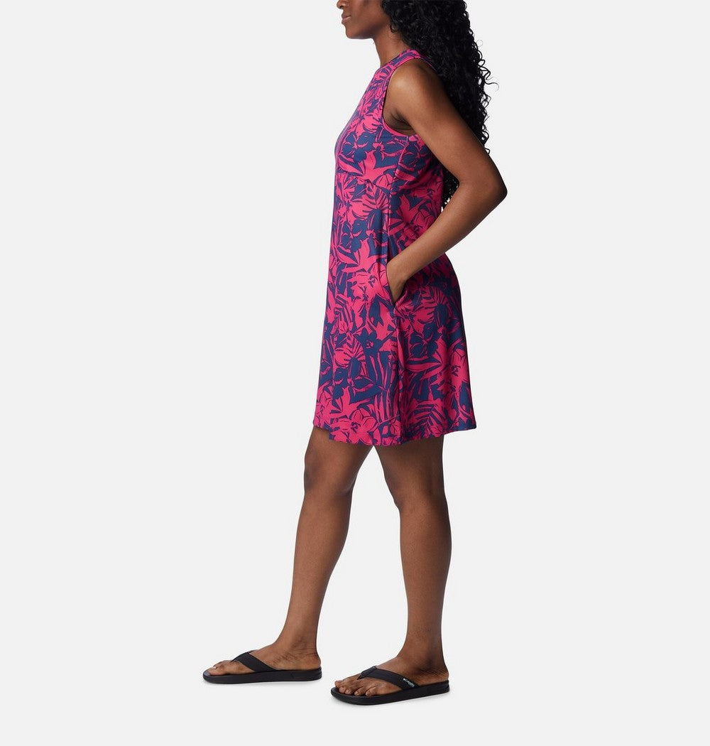 Women's UPF 50 Tank Dress - Gray Print