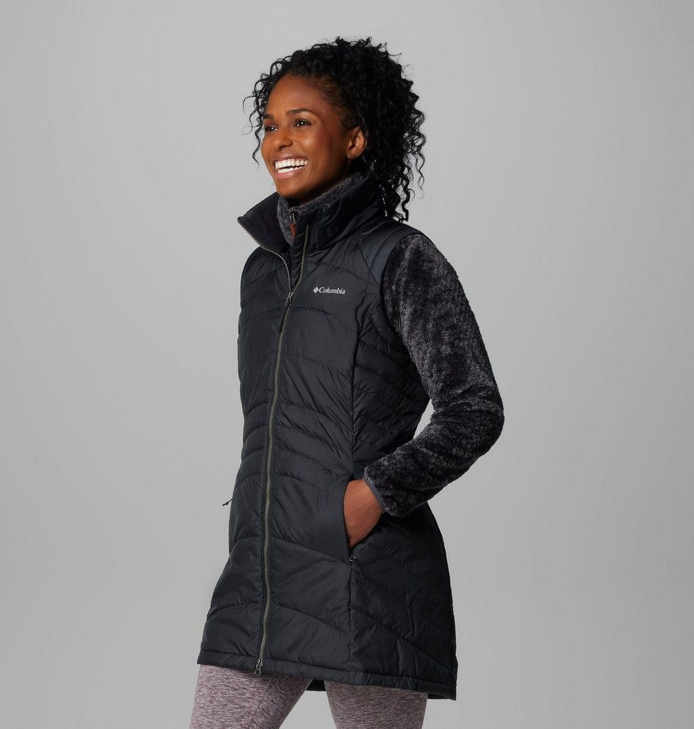 Women's Long Insulated Vest - Sage
