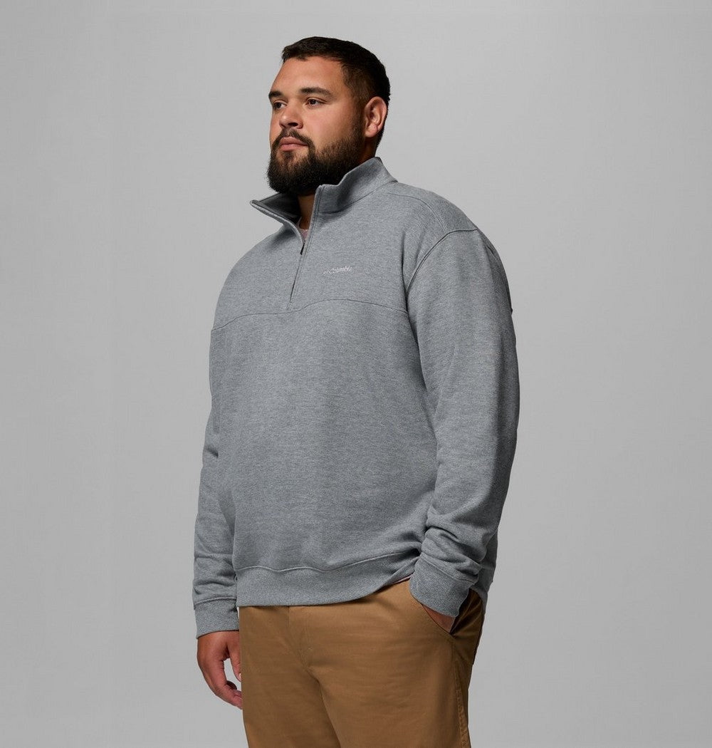 Men's Big Half-Zip Fleece Pullover - Blue