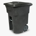 Toter 96 Gallon Trash Can With Smooth Wheels And Lid