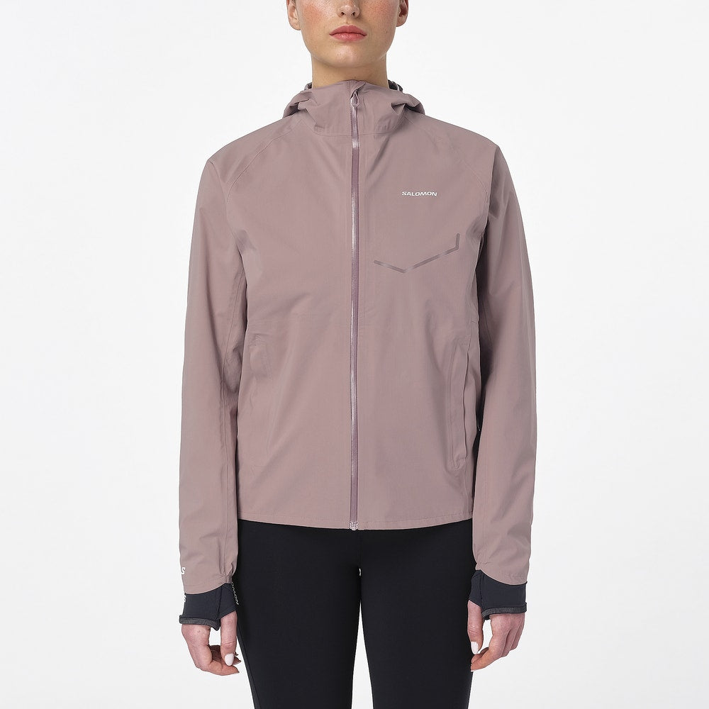 Women's Packable Waterproof Running Jacket
