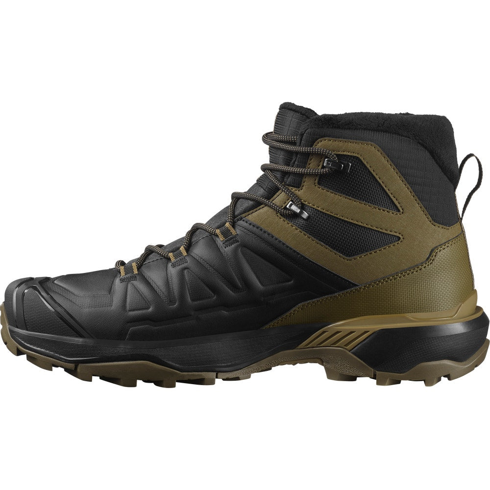 Men's Insulated Waterproof Winter Boots - Black
