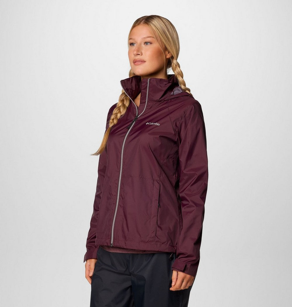 Women's Packable Water-Repellent Jacket - Blue