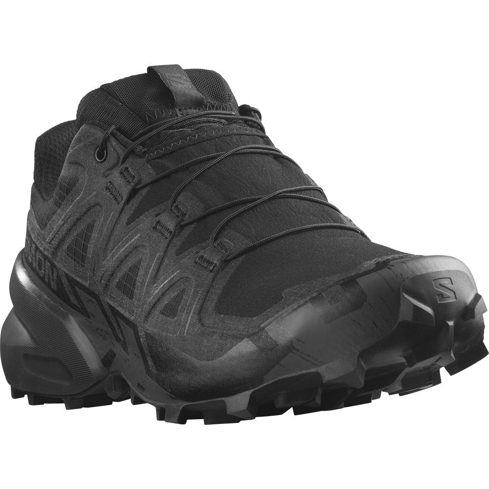 Unisex Wide Tactical Trail Shoes - Black