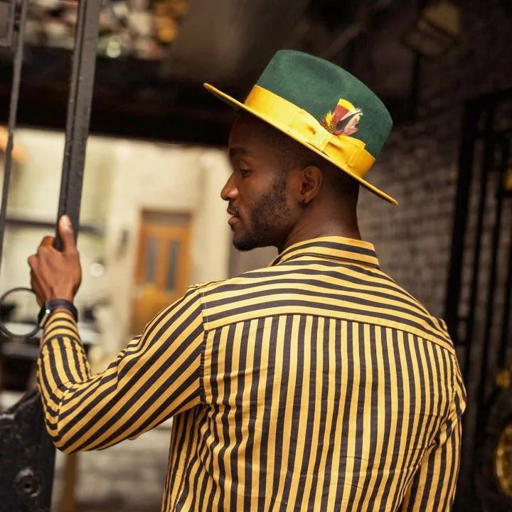 Gent By Potukly Fedora-Green