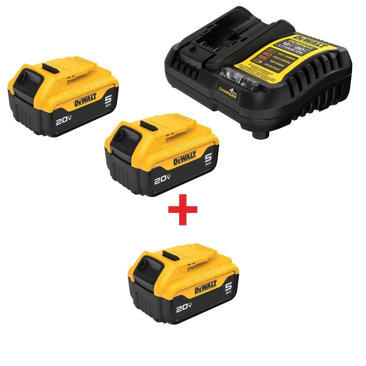 18V 5.0Ah Lithium-Ion Battery & Charger Kit