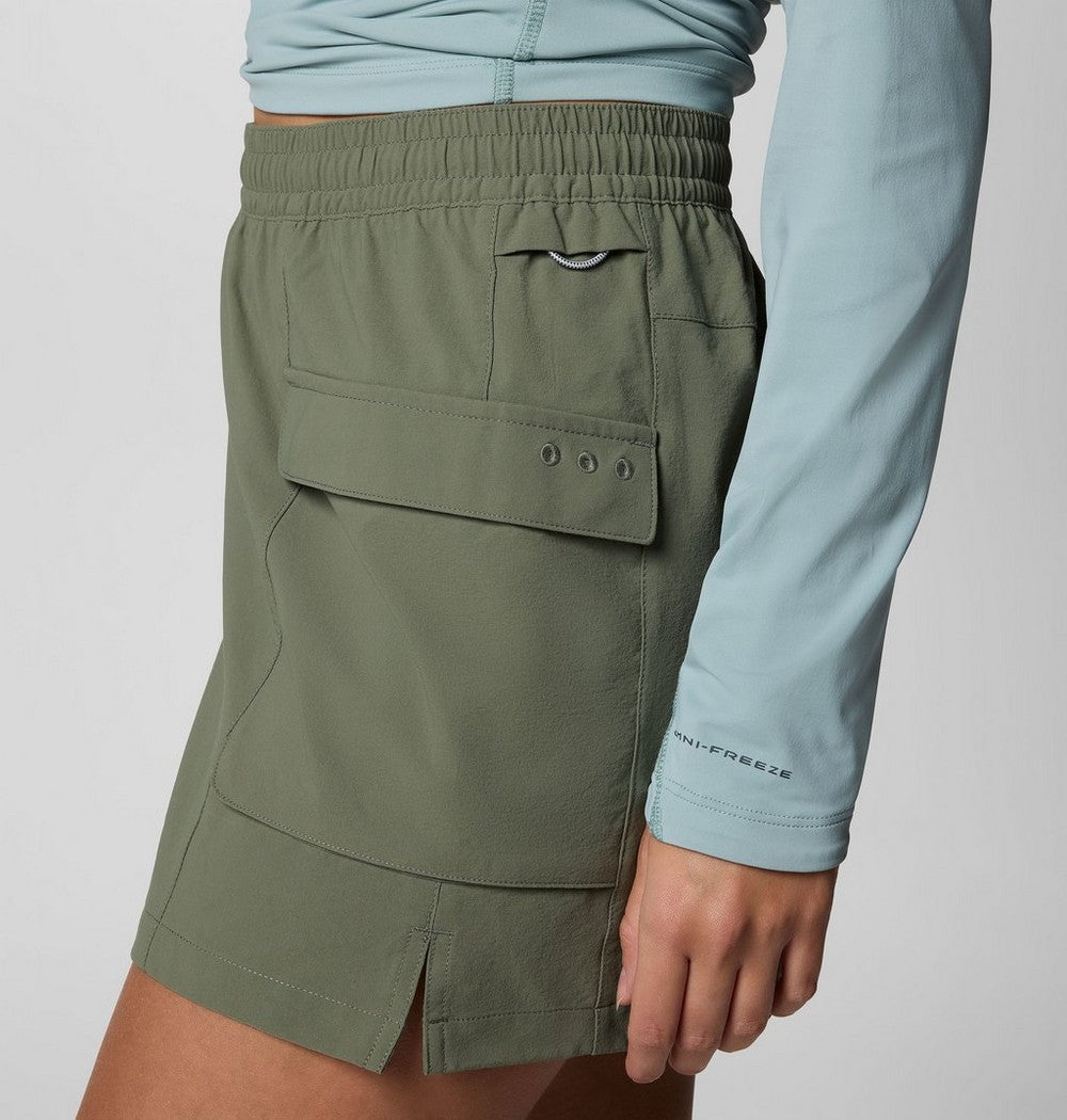 Women's Stretch Fishing Shorts - Green