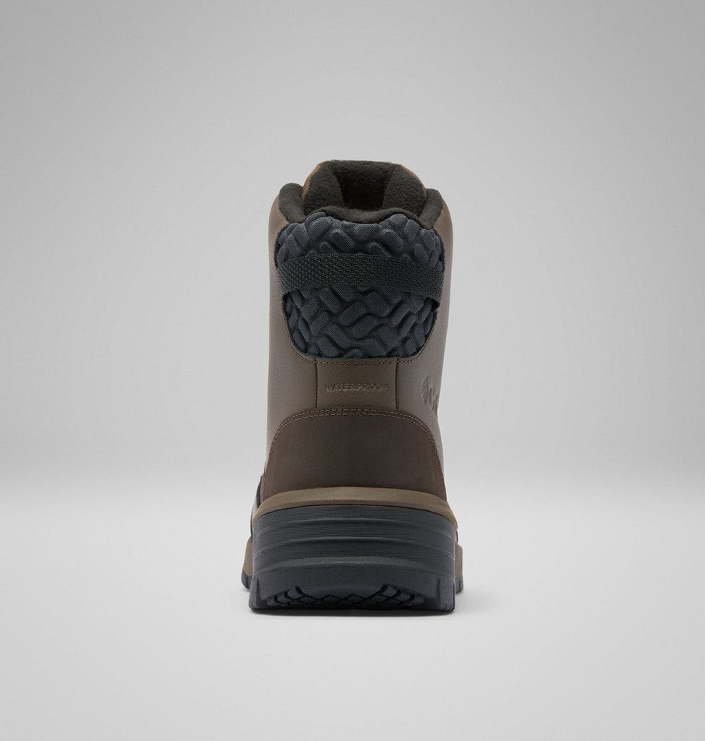 Men's Waterproof Insulated Winter Boot - Brown Black