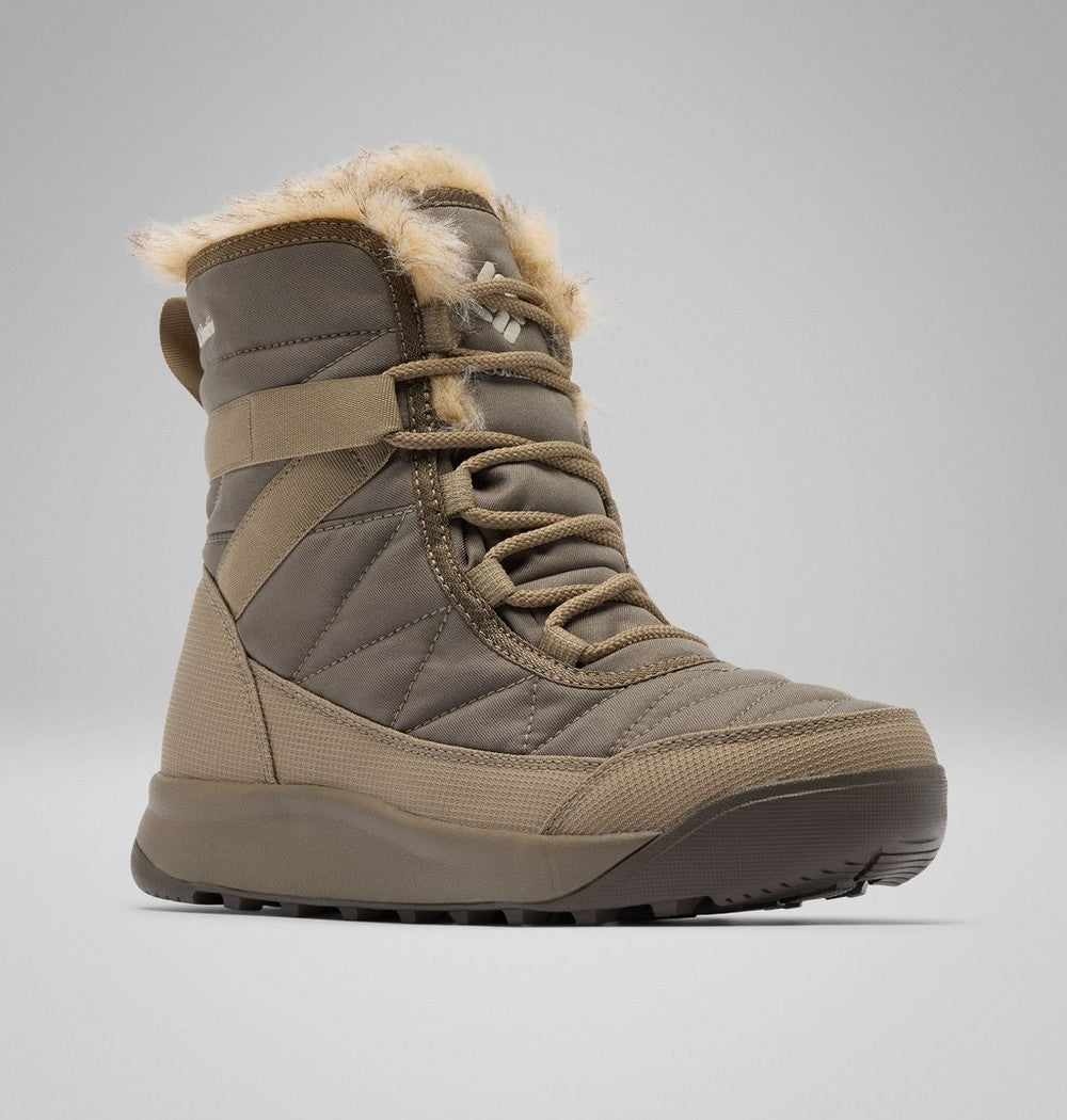 Women's Insulated Winter Ankle Boot - Gray Purple