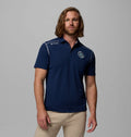 Men's Moisture-Wicking Polo Shirt - Navy