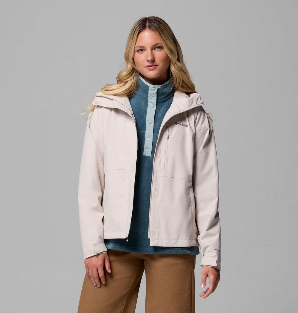 Women's Waterproof Rain Jacket - Coral