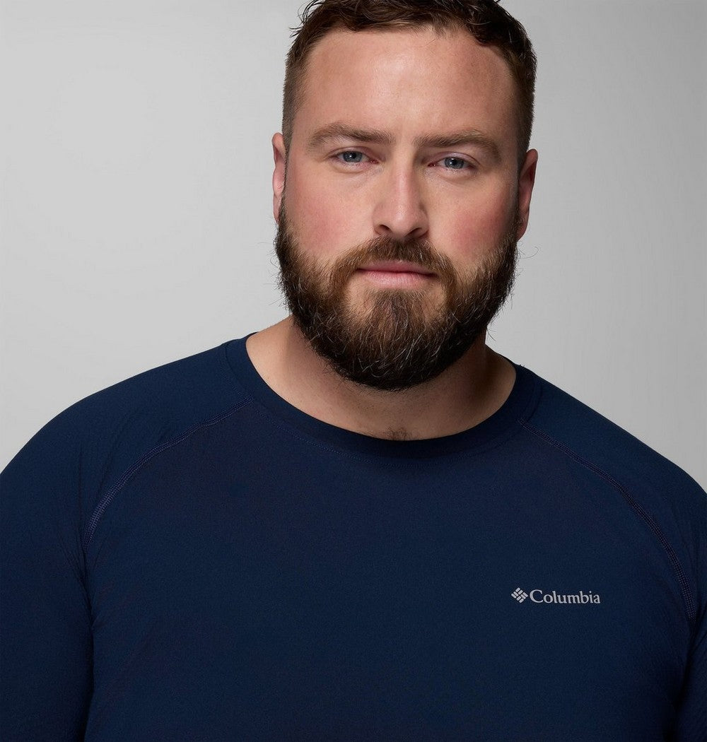 Men's Thermal Knit Base Layer Crew - Navy