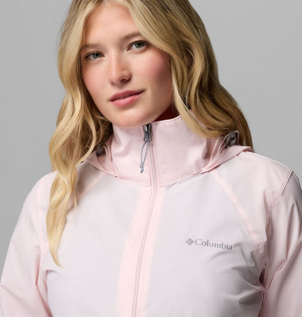 Women's Packable Water-Repellent Jacket - Blue