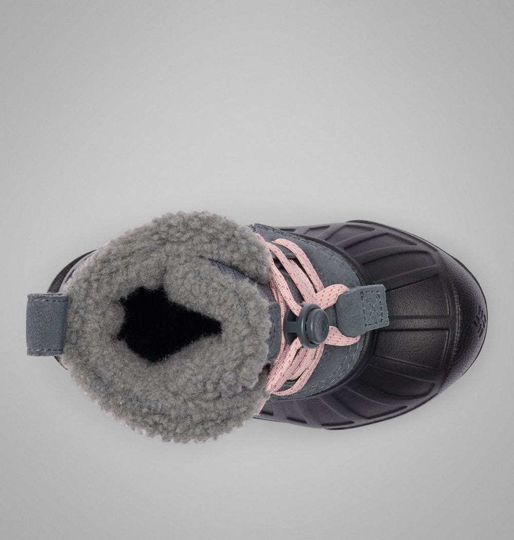 Little Kids' Waterproof Insulated Snow Boot - Black