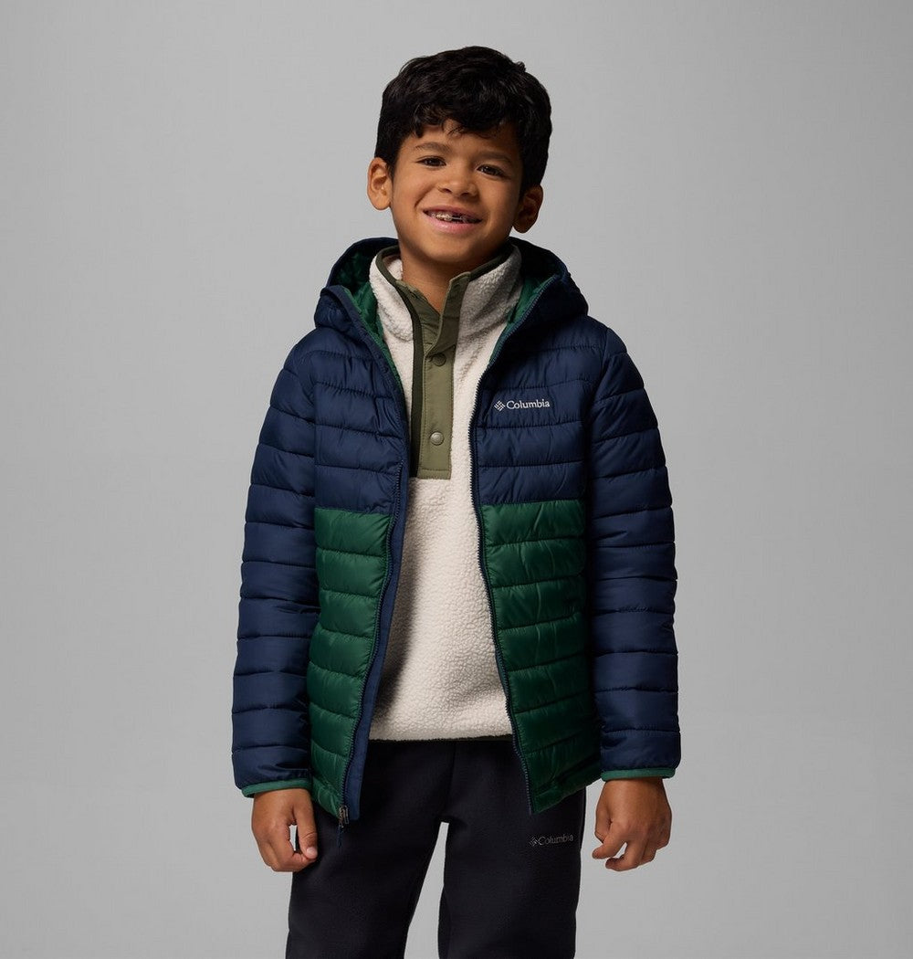 Boys' Hooded Insulated Puffer Jacket - Orange