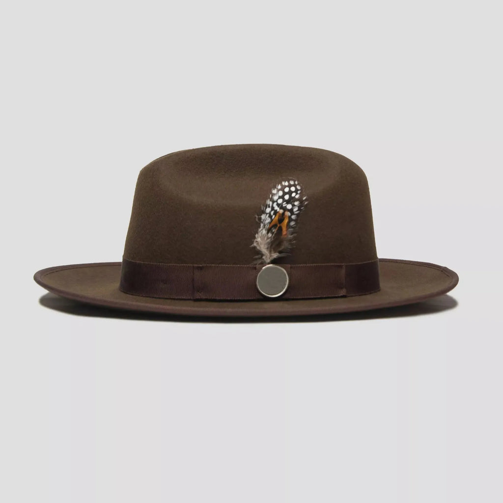 Miller Ranch Fedora - Chocolate