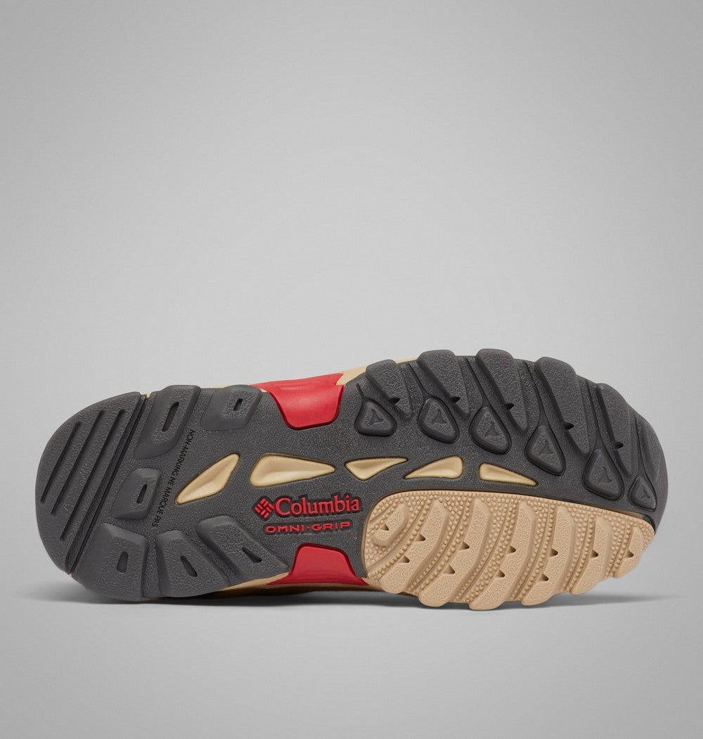Big Kids' Suede Trail Hiking Boot - Black Red