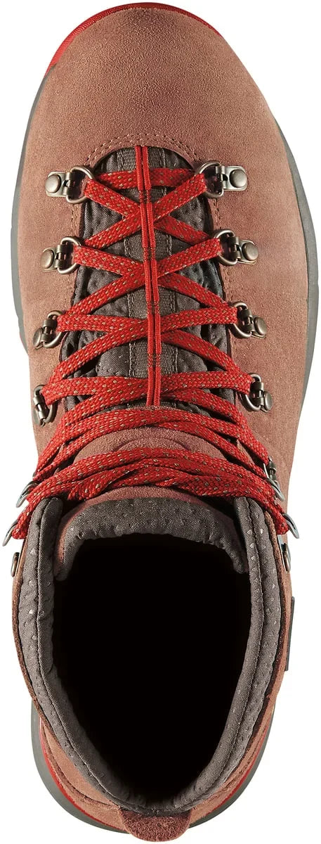 Women's Waterproof Hiking Boot - Brown Red