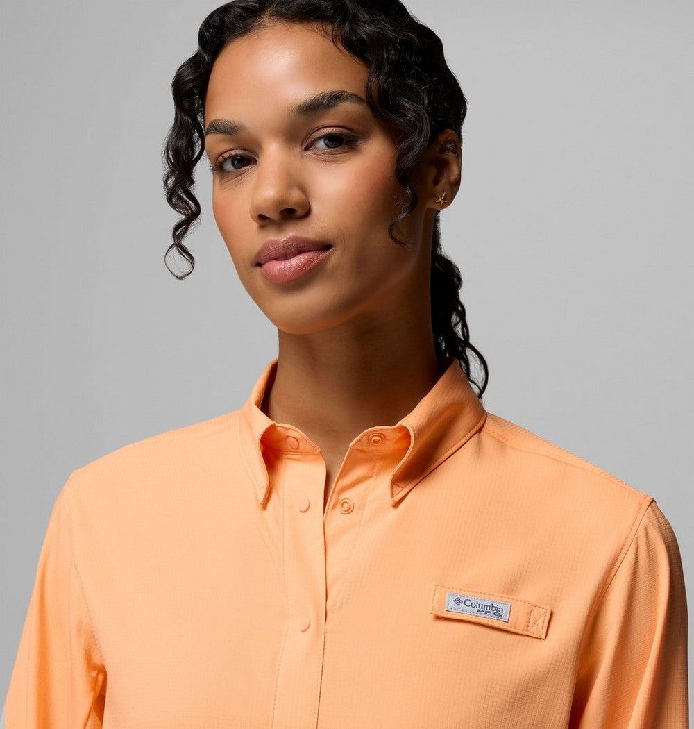 Women's Long Sleeve Fishing Shirt - Stone