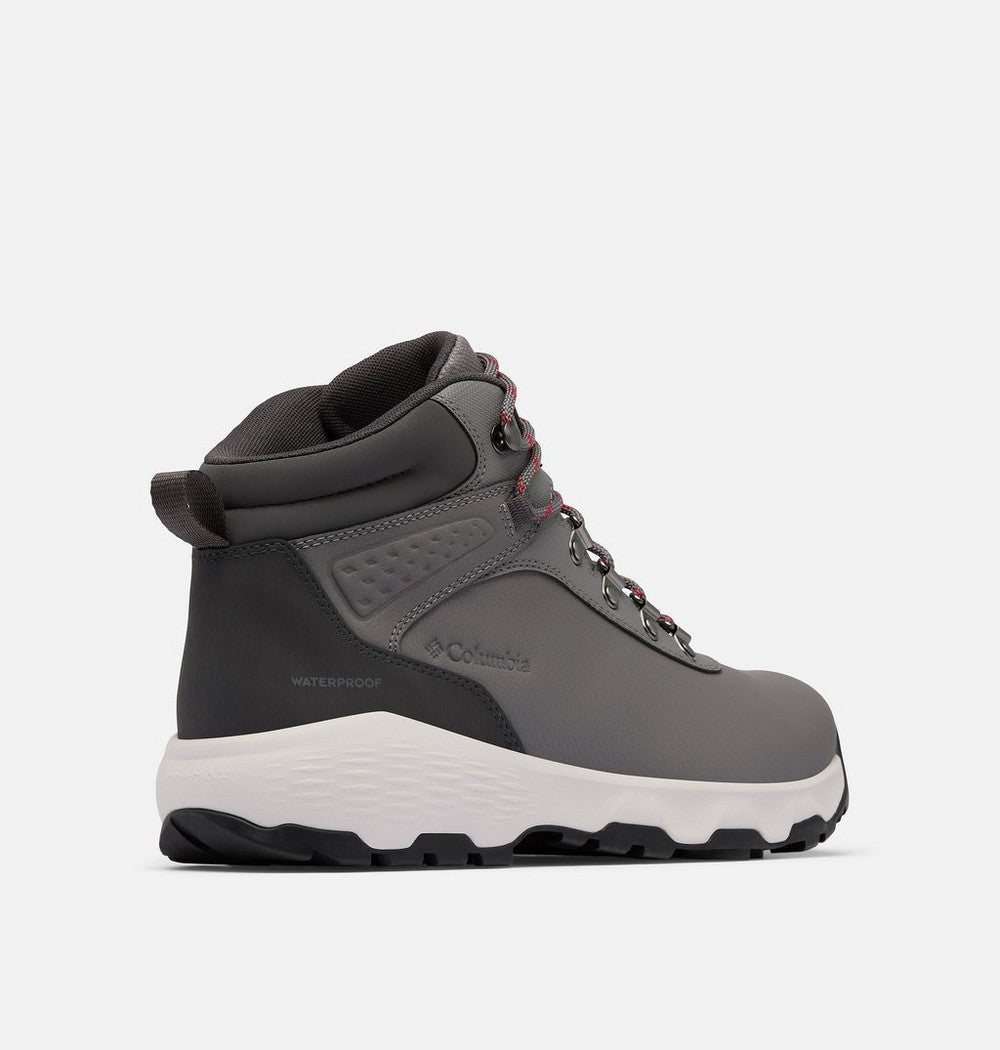 Men's Wide Waterproof Leather Hiking Boot - Black