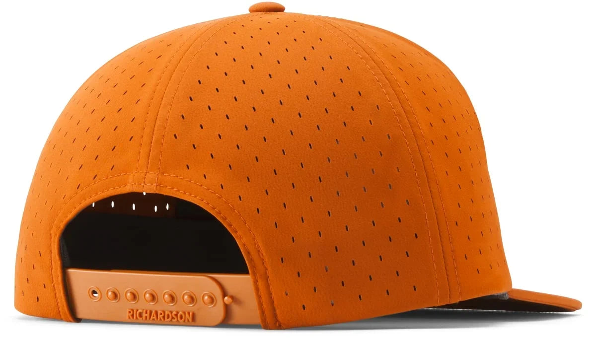 7-Panel Mesh Trucker Cap - Desert Orange