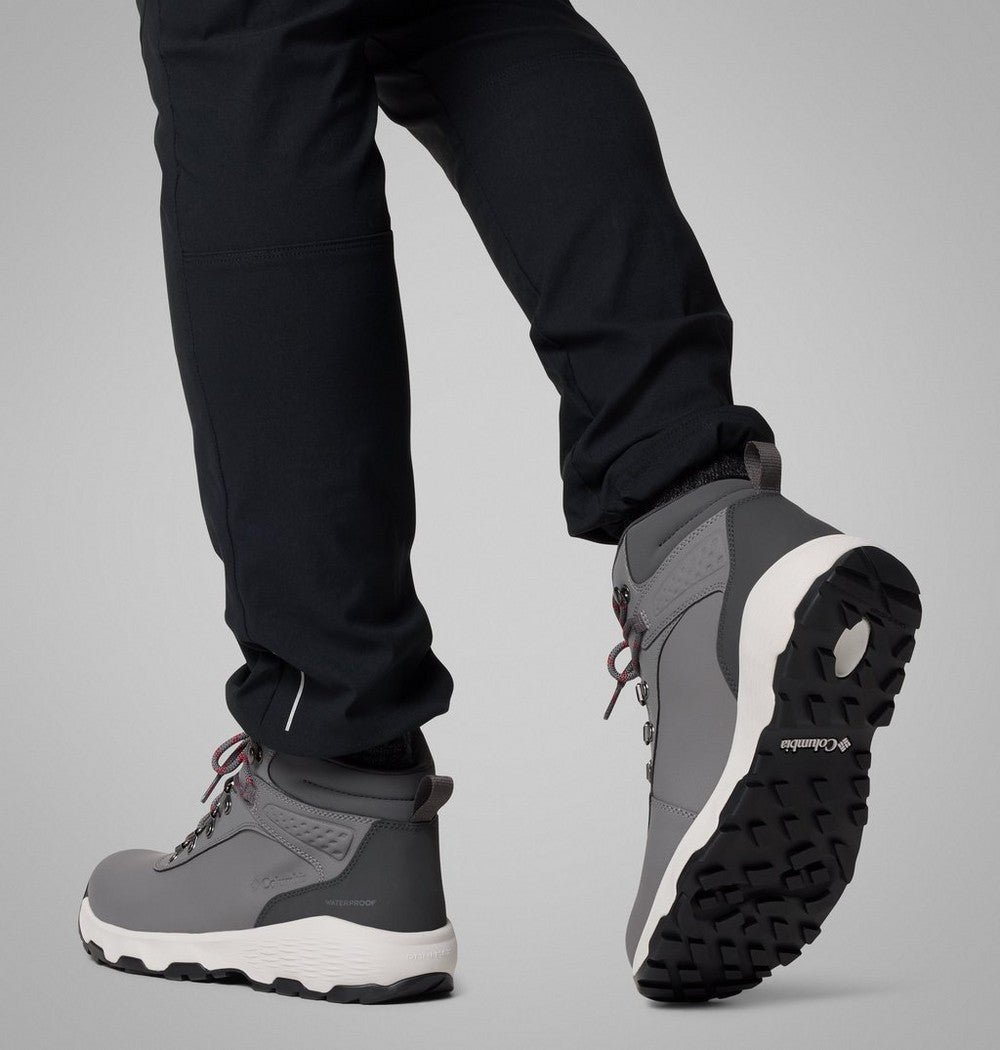 Men's Waterproof Leather Hiking Boot - Black