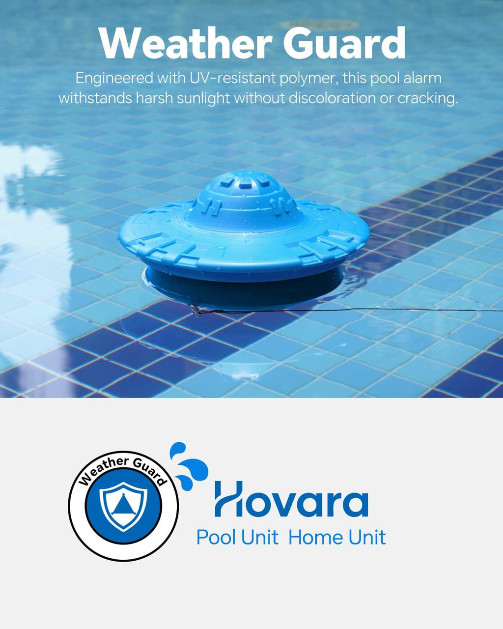 Floating Pool Safety Alarm - 110dB Alert