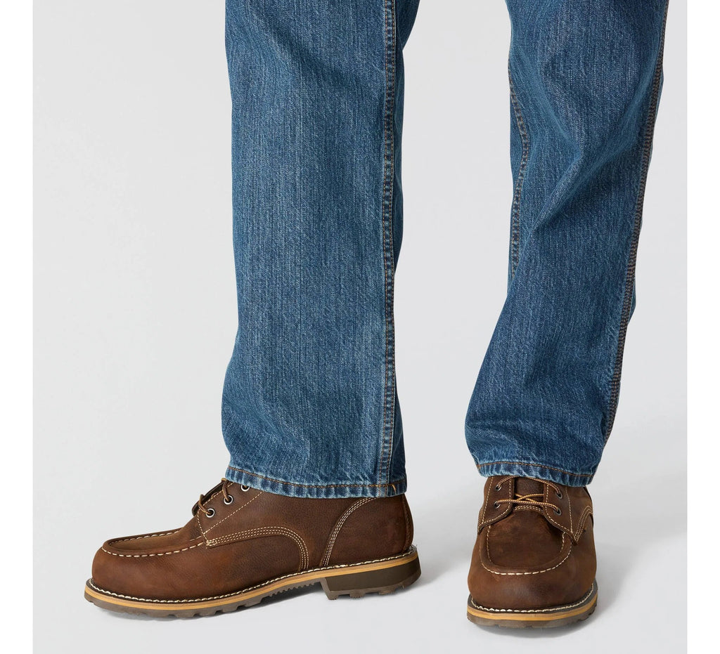 Men's Loose Straight Work Jeans - Blue
