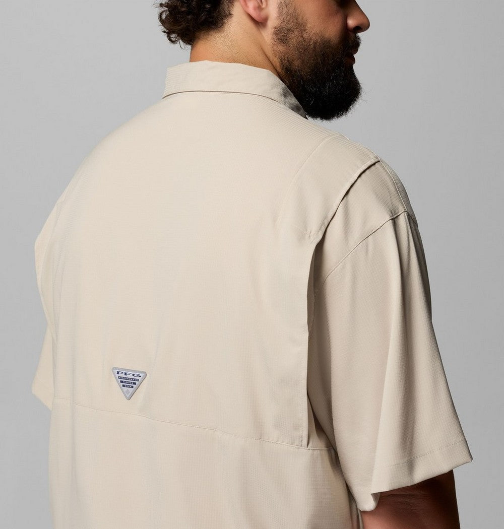 Men's Big UPF 40 Team Fishing Shirt - Tan