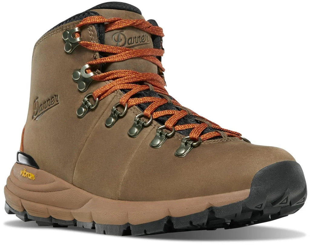 Women's Waterproof Leather Hiking Boot - Brown/Tan