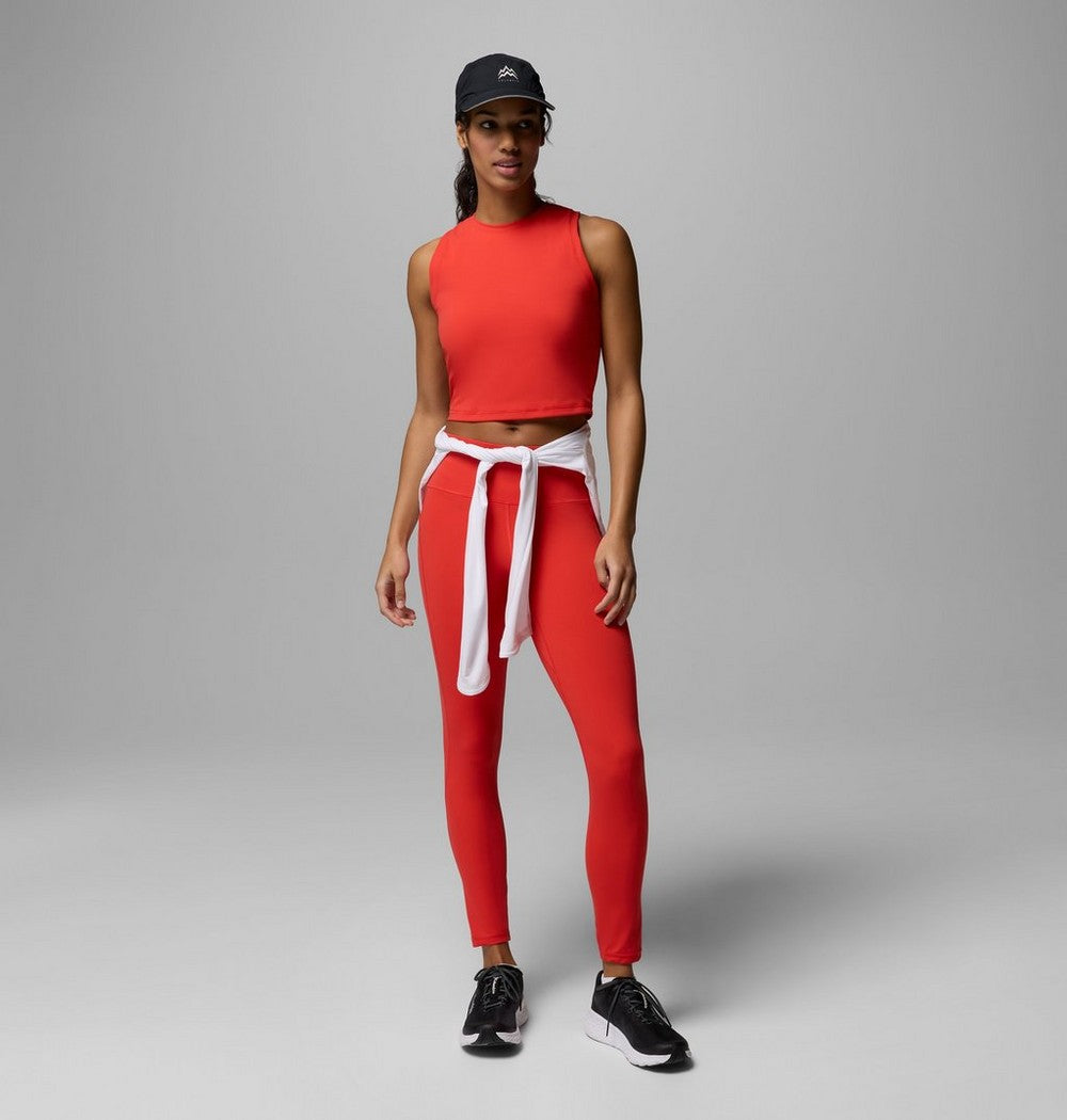 Women's High-Waisted Sun Leggings - Blue