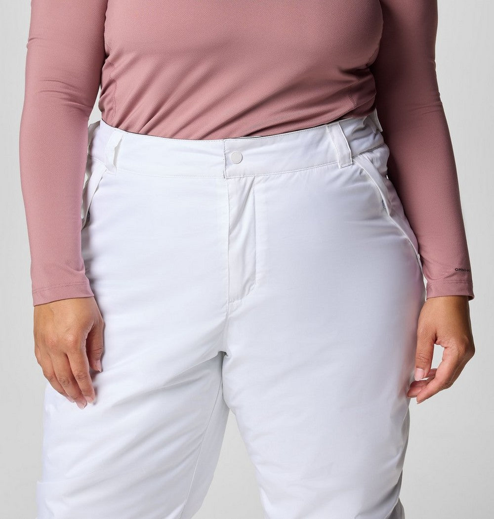 Women's Plus Size Insulated Snow Pants - White