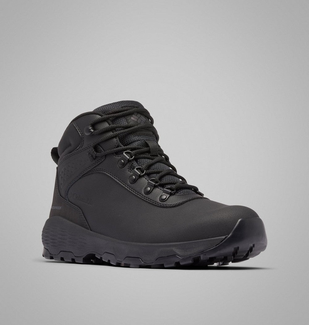 Men's Waterproof Leather Hiking Boot - Black
