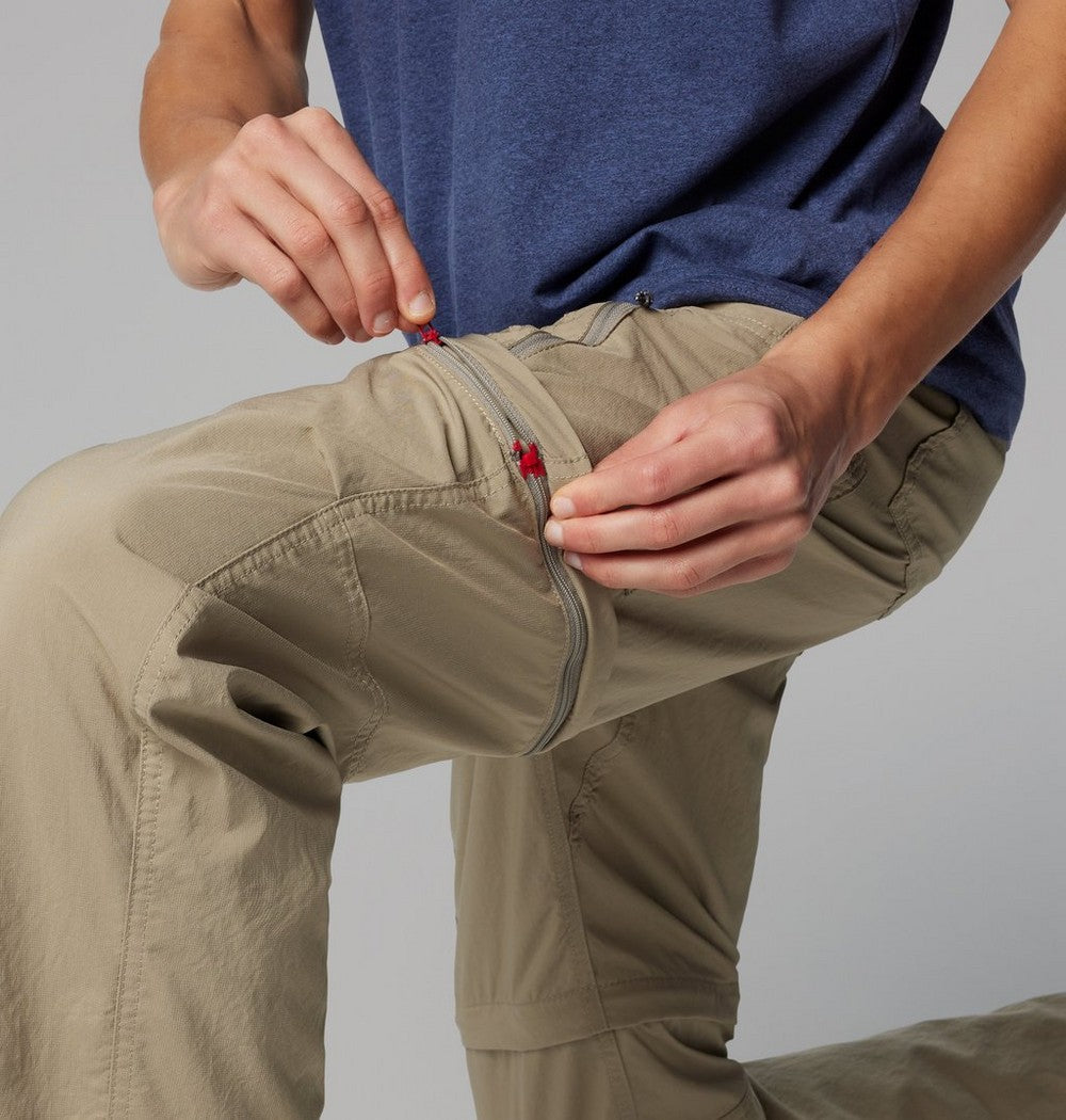 Men's Convertible Hiking Pants - Gray
