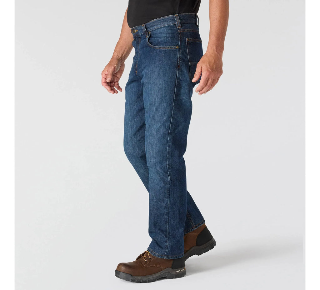 Men's Relaxed Straight Work Jeans - Deep Creek