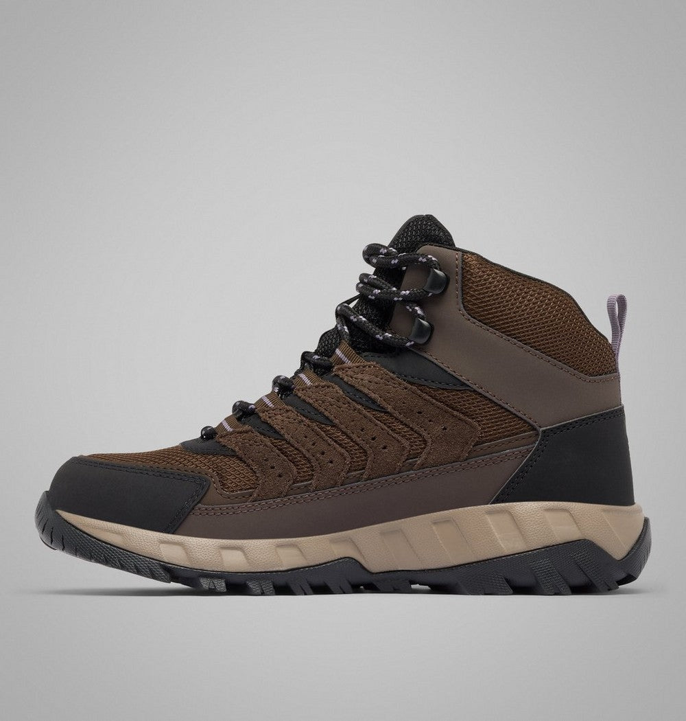 Women's Mid Waterproof Hiking Shoe - Burgundy