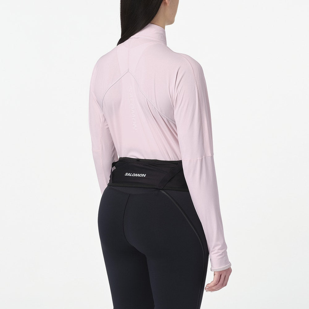 Women's Cropped Half-Zip Running Pullover