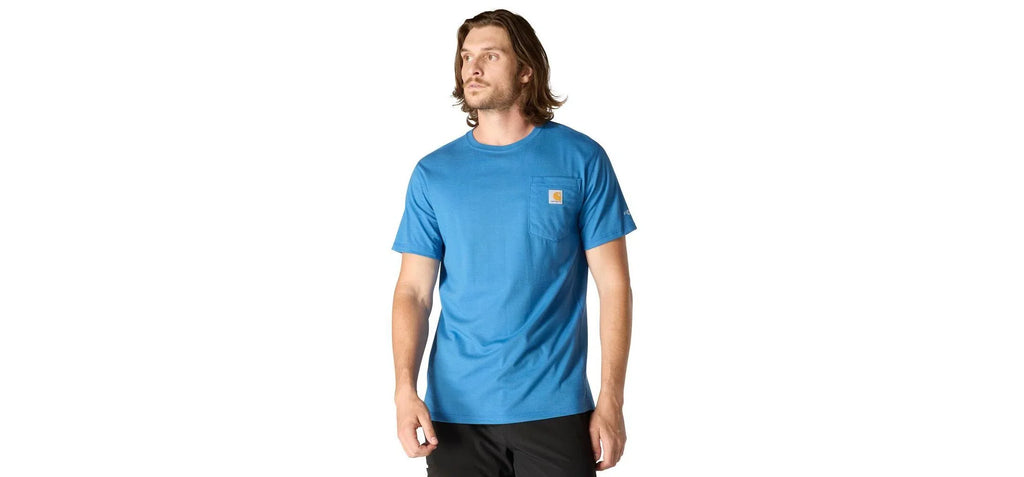 Men's Ventilated Stretch T-Shirt - Green